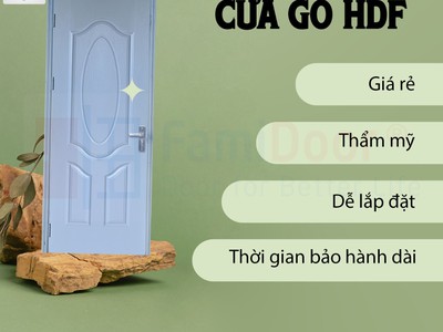 Cửa gỗ công nghiệp HDF 0