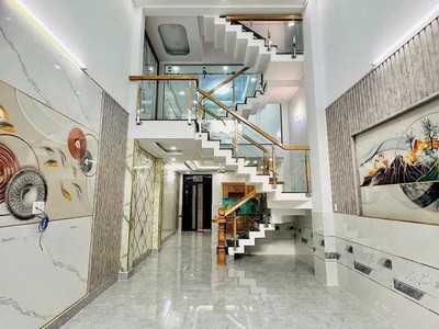 Bán nhà hẻm 8m trường chinh, phường 14, tân bình, 4x19m  4 tầng 0