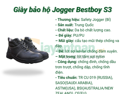 Giày an toàn Bestboy 0