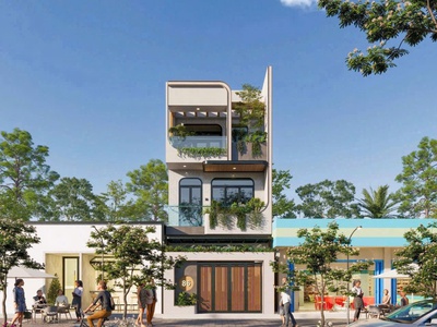 Khu dân cư phú xuân nhà phố view rạch đẹp 44tr/m2 1