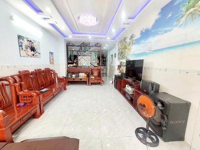 Chỉ có 9 tỷ - nhà đẹp - mặt tiền. p10. tân bình - 86m2  4m x 21.5m  - 4 tầng btct 0
