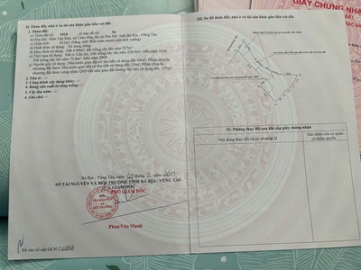 Bán văn phòng nhà vườn gần ubnd xã châu pha như hình gần 550mv 0