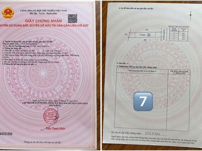 9 lô đất liền kề vị trí đẹp tại xã đất đỏ, gần trước cổng kcn đất đỏ 2