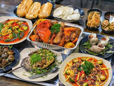 Sang nhượng nhà hàng đang hoạt động ổn định   kinh doanh bún ốc, hải sản   long biên, hà nội 2
