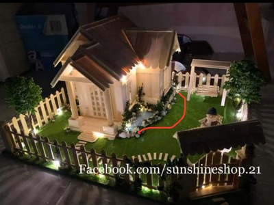 Nhận đặt làm mô hình nhà que theo yêu cầu 1