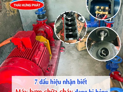 7 dấu hiệu nhận biết máy bơm chữa cháy đang bị hỏng 0