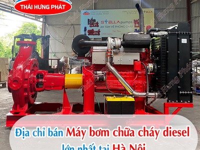 Địa chỉ bán máy bơm chữa cháy diesel lớn nhất tại Hà Nội 0