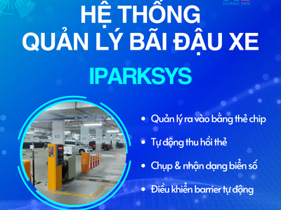  Giải pháp quản lý bãi đậu xe thông minh   iParksys 0