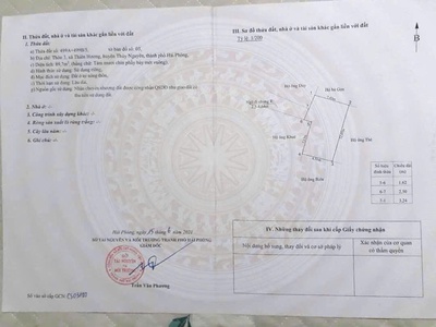 Chào bán căn nhà cấp 4 độc lập tại Thiên Hương, Thuỷ Nguyên, Hải Phòng 0