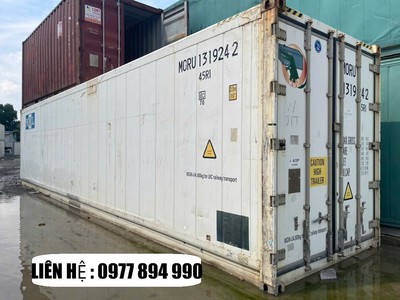 Container lạnh 40FT máy carrier primeline 2013 THANH LÝ 1