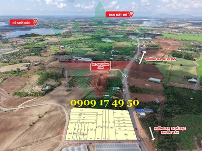 Góc 3 mặt tiền dt 997   kdl đất rồng dt 6.700m   giá 3,9 triệu/m    thổ cư 2.580m 0