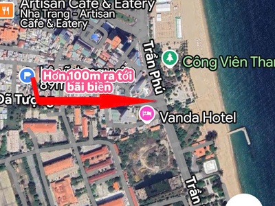 Lô đất ven biển hẻm dã tượng thông hoàng diệu, nam nha trang 1