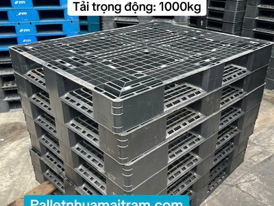 Thanh Lý Pallet Nhựa Cũ 1100x1400x150mm-Giá Rẻ Tại Long An  1