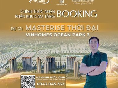 Sắp ra mắt siêu phẩm 10 tòa masterise tại ocean city - vinhomes ocean park 2,3 1