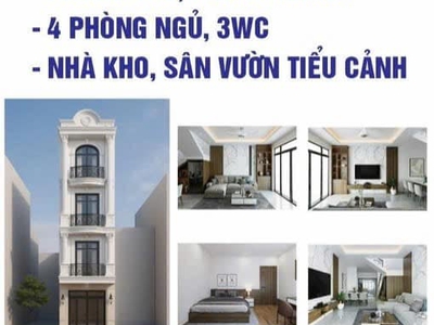 Nhà 4 tầng - Xây độc lập - Trung tâm Trần Thành Ngọ - Ô tô đỗ trong nhà 1