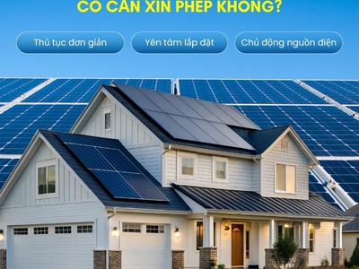 Lắp điện mặt trời áp mái có cần giấy phép  - Thông báo từ Bộ Công Thương 0
