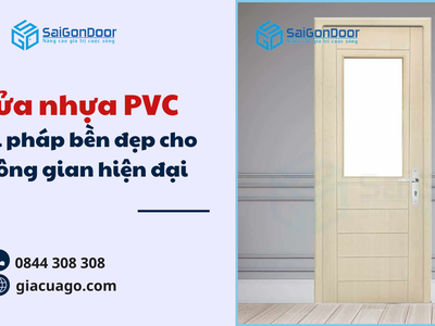Cửa nhựa PVC   giải pháp bền đẹp cho không gian hiện đại 0