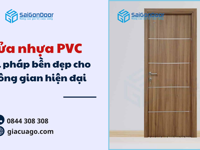 Cửa nhựa PVC   giải pháp bền đẹp cho không gian hiện đại 2