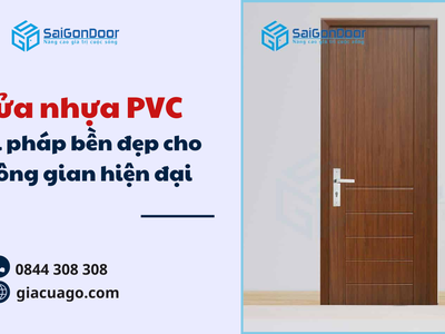 Cửa nhựa PVC   giải pháp bền đẹp cho không gian hiện đại 3