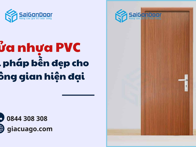 Cửa nhựa PVC   giải pháp bền đẹp cho không gian hiện đại 4