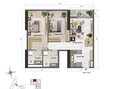 Sun feliza suites vị trí trung tâm thanh khoản dẫn đầu thị trường 2