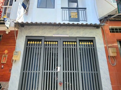 Gần chợ hẻm 3.5m thông 27m   3.2x8,4  2tầng mới 100 ở ngay nhỉnh 3 tỷ 0