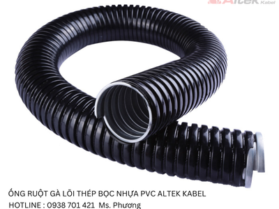 Ống ruột gà lõi thép bọc nhựa Pvc Altek Kabel 3