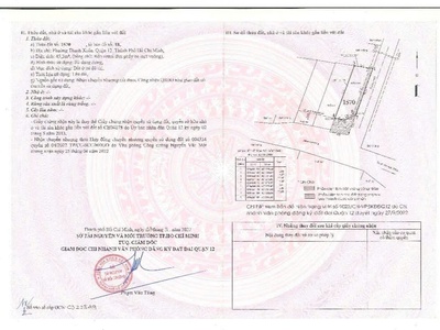 Kẹt tiền bán gấp đất 2mt thổ cư đường thạnh xuân 43, q12 chỉ 3t 3