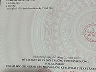 Chính chủ bán đất đẹp khu dân cư vĩnh tân   visip 2, tân uyên, bình dương 2