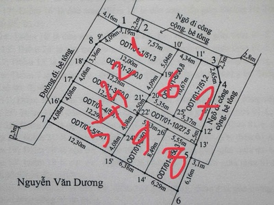 Chính chủ gửi bán 09 lô đất đẹp   quốc tuấn, an dương 4