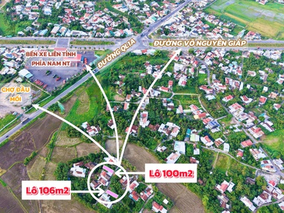 Bán 2 lô gần uỷ ban diên toàn, diên khánh. 1