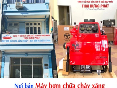 Địa chỉ mua máy bơm cứu hỏa chạy xăng tại Hà Nội chất lượng, giá tốt 0