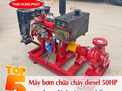 TOP 5 dòng máy bơm chữa cháy diesel 50HP  37kW  được đánh giá cao nhất 0