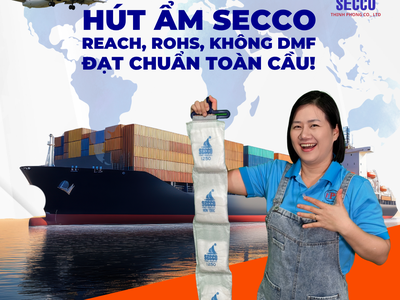 Bột hút ẩm SECCO - Đạt chuẩn xuất khẩu toàn cầu 0
