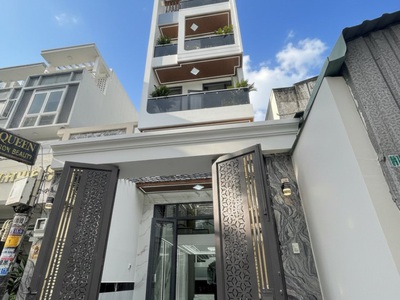 Nhà mới shr 6 tầng hxh né 100m2, vuông   trung mỹ tây 19 quận 12 ss 0