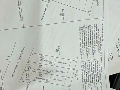 Chủ bán 3 nền liền kề mặt tiền bình giã đá bạc 3