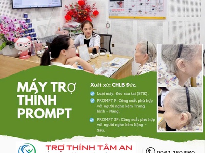 Máy trợ thính Tâm An Hải Dương 343 1