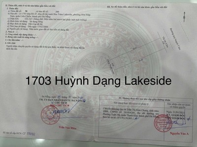 Bán đất đường huỳnh dạng - khu đô thị xanh bàu tràm lakeside 0