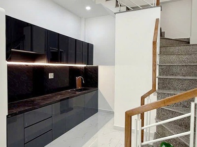 Nhà mới 4 tầng hẻm thông đường hưng phú p9 q8. giá 4.99 tỷ tl 1