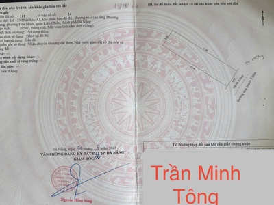Bán đất khu a1 phương trang đường - đường trần minh tông 2