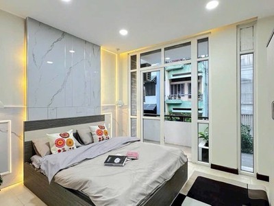 Phú nhuận hồ văn huê - hẻm hơi vô nhà - 5 tầng - dòng tiền 30tr/th 1