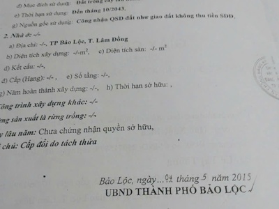 Sở hữu ngay lô đất đẹp - giá tốt - vị trí đắc địa tại xã đại lào, tp bảo lộc, lâm đồng 2