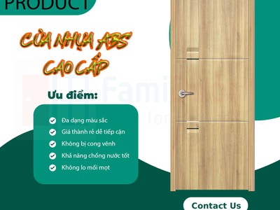 Cửa nhựa ABS Hàn Quốc 0