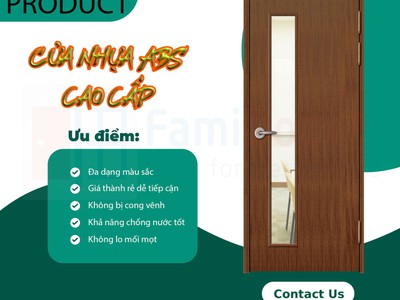 Cửa nhựa ABS Hàn Quốc 1