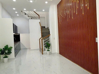 Nhà mới 4 tầng hẻm thông đường hưng phú p9 q8. giá 4.99 tỷ tl 4