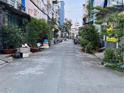 Tân phú - hẻm xe hơi đỗ cửa - 62m2 ngang 4m - sát mặt tiền - nhỉnh 6 tỷ 0