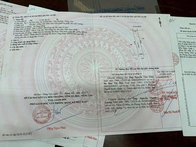 diện tích 5x29-thổ cư 100m2 mặt tiền nhựa ấp 1.tóc tiên-gần hồ rất mát mẻ 3