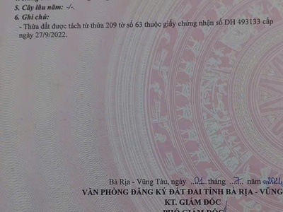Chủ đất cần bán lô đất gần 4.000m2, đường nhựa, cách mỹ xuân ngãi giao tầm 500m 0