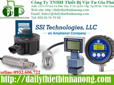 Đồng hồ đo áp suất kỹ thuật số SSI Technologies 0