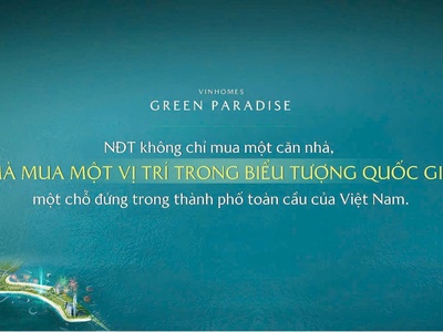 Vinhomes green paradise   kiệt tác tái sinh di sản Cần Giờ 1